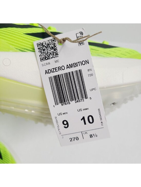 NEW Adidas Adizero Ambition Track & Field Shoes NO SPIKES IH5798 Size 9 #1